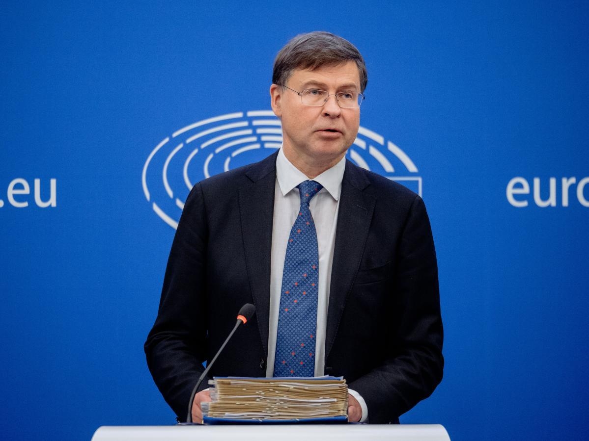 Letter to newly appointed Commissioner Valdis Dombrovskis